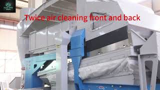 1015th Sesame cleaning machines Large capacity 9992 purity [upl. by Hearn]