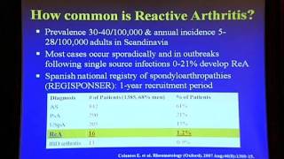 Reactive arthritis in 2011 what have we learned [upl. by Mariano]