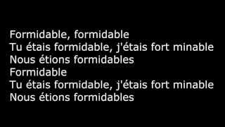 Formidable  Stromae Lyrics Paroles [upl. by Nilson350]