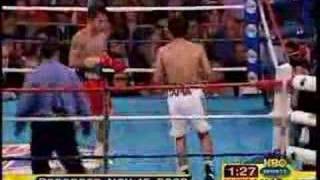 Pacquiao Barrera111th Round [upl. by Rudy26]