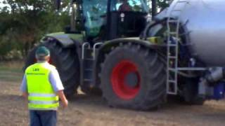 Maschinenvorführung in Bomlitz  10  Claas Xerion 3800 Trac VC mit Kotte Garant PTLX 22000 [upl. by Vivien]