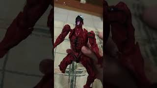 Amazing yamaguchi revoltech carnage posings shorts amazing yamaguchi revoltech [upl. by Nylorak375]