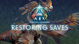 How to Backup AND Restore Ark Survival Ascended Saves Nitrado Guides [upl. by Arlee]