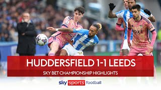 10player Terriers END Leeds’ 100 start to 2024  Huddersfield 11 Leeds  Championship Highlights [upl. by Olegnaed64]