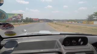 Drive Through Zambia  Kitwe [upl. by Ihcelek]