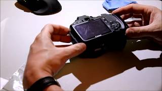 Canon T2i LCD Replacement Fix it yourself [upl. by Ayalahs238]