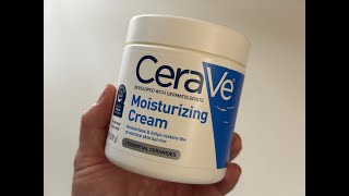 CeraVe Moisturizing Cream Unboxing [upl. by Ammann]