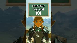 Escape Hyrule 101  Breath of the Wild Glitches [upl. by Rosenfeld517]