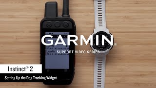 Support Dog Tracking on the Instinct® 2 [upl. by Grearson305]