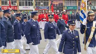 Día de los Bomberos 🚒  Hermosa Celebración  Desfile en Valparaíso 2 [upl. by Minton]