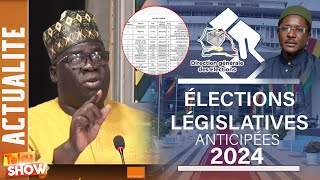 LEGISLATIVE 2024 PUBLICATION DES LISTESSA NDIOGOU NIARI LISTE KESSE LA TE MOY [upl. by Sallie]