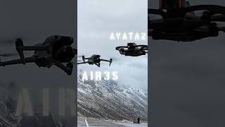 DJI Air 3S vs DJI Avata 2 Which drone do you prefer 🏔️ [upl. by Jairia]