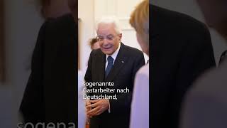 Staatsbesuch von Italien in Deutschland mattarella presidenzarepubblica [upl. by Anaicilef]