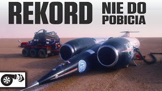 Thrust SSC  najszybszy pojazd w HISTORII LUDZKOŚCI Jak pokonano prędkość dźwięku na lądzie 💨 [upl. by Nnylrefinnej536]