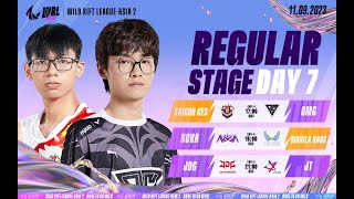 EN CES vs OMG  NOVA vs NAOS  JDG vs JT  REGULAR STAGE DAY 7 WILD RIFT LEAGUEASIA 2 BO3 [upl. by Aicnelav]