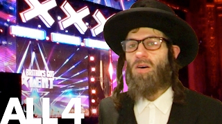 Simon Cowell amp BGT Epically Pranked By Rapping Rabbi  Balls Of Steel  All 4 [upl. by Bryna]