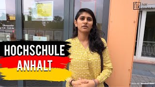 Hochschule Anhalt Campus Tour by Nikhilesh Dhure  Köthen Dessau Bernburg [upl. by Zinah]