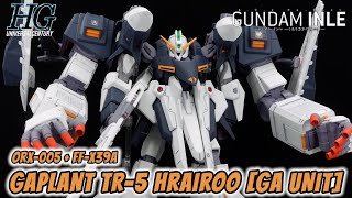 PBandai HG Gaplant TR5 Hrairoo w Gigantic Arm Unit Review  AoZReboot [upl. by Ramses]