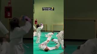 Judo a school  Gattinara con Maesto Gianluca 🩵 duet entertainment funny music memes judo [upl. by Elyk]