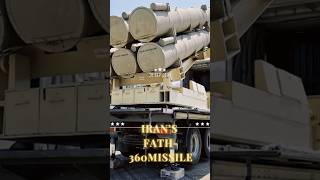 Irans Fath360 Missile  Capabilities and Insights iran armyshorts [upl. by Anaes]