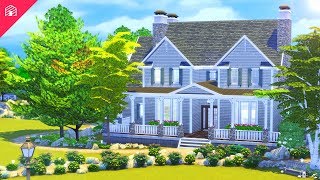 Peacemaker Farmhouse  The Sims 4 Speed Build  HARRIE [upl. by Ydnerb]