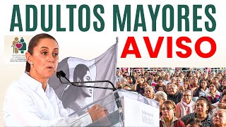 🔔Adultos Mayores La Presidenta da AVISO este Martes 12 de Noviembre🔔 [upl. by Eignav]