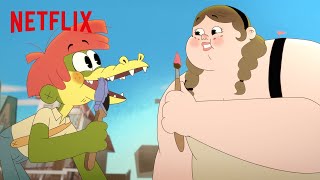 ‘Beautiful Together’ Song Clip 💖 Arlo the Alligator Boy  Netflix After School [upl. by Nahtonoj]