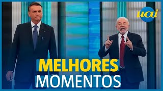 Debate da Globo melhores momentos Lula e Bolsonaro [upl. by Zobkiw]