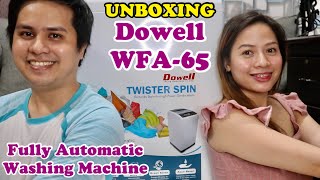 DOWELL WFA65  FULLY AUTOMATIC WASHING MACHINE  Unboxing and Quick Review  with 3D Water Fall [upl. by Spurgeon]