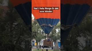 Luftballong landar i parken fördig roligt roligaklipp fail norge vadhänder nödlandning [upl. by Aurelius197]