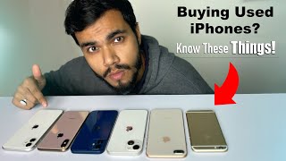 How To Check Second Hand iPhone  Tips To Buy an Used iPhone Before Buying in 2024 HINDI [upl. by Anaerdna]