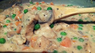 Creamy chicken ala king South African YouTuber [upl. by Parthen]