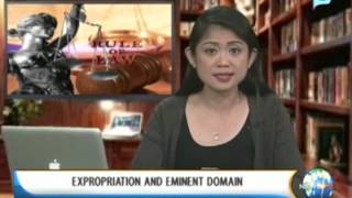 NewsLife Rule of Law What is Just Compensation Expropriation and eminent domain [upl. by Nosaj]