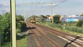 Doorkomst testrit ICNG nieuwe intercitytrein 1 juli 2020 bij station Bunnik richting Driebergen [upl. by Elianore694]