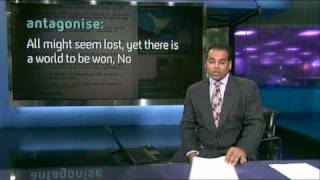 20090130 Channel 4 News  Antagonise Poem [upl. by Freddi]