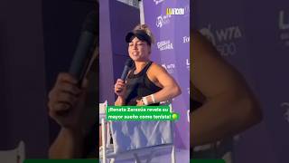 Renata Zarazúa sueña con ganar en México antes de retirarse [upl. by Remliw]