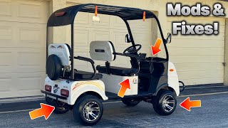 Vitacci Wow  Worlds Cheapest Golf Cart Gets Many Upgrades [upl. by Trescha]