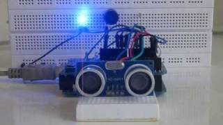 HCSR04 Ultrasonic Module  Distance Sensor Arduino Project [upl. by Acirred]