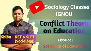 Functionalism and Conflict Theory  Education [upl. by Anselmi406]