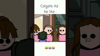 Colgate ad be like 😂  NYT  Funny  notyourtype rgbucketlist NOTYOURTYPE funny shorts [upl. by Eilraep]