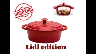 Unboxing Rostiera in ghisa  Lidl [upl. by Ahsier764]