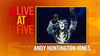 Broadwaycom LiveatFive with Andy Huntington Jones of CATS [upl. by Purdum]