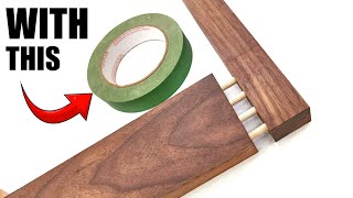 Genius Idea Game Changing trick for Perfect Dowel Alignment without a Jig [upl. by Atiniv]