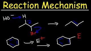 Organic Chemistry  Reaction Mechanisms  Addition Elimination Substitution amp Rearrangement [upl. by Goff791]