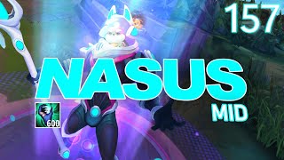 Nemesis  NASUS MID STACKING GOD 😈 COUNTERPICK IN CURRENT META [upl. by Etep98]