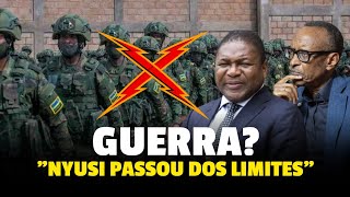 GUERRA Militar envia recado ao Presidente Filipe Nyusi sobre as tropas Ruandeses [upl. by Relyc222]