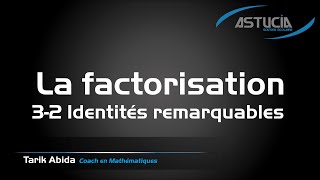 Comment factoriser une expression à laide des identités remarquables 2 [upl. by Lida]