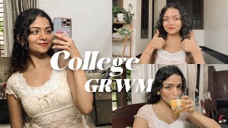 College Get ready with me🧸🩰  Hansika Krishna [upl. by Wellington393]