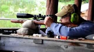 Savage Mark II BTVS at the Range Shooting 100 Yard Groups Part 1 of 2 [upl. by Marguerite]