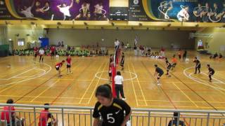 2017 B Div Boys SEMI EZ GMS vs VS 20 2nd set [upl. by Anniram]